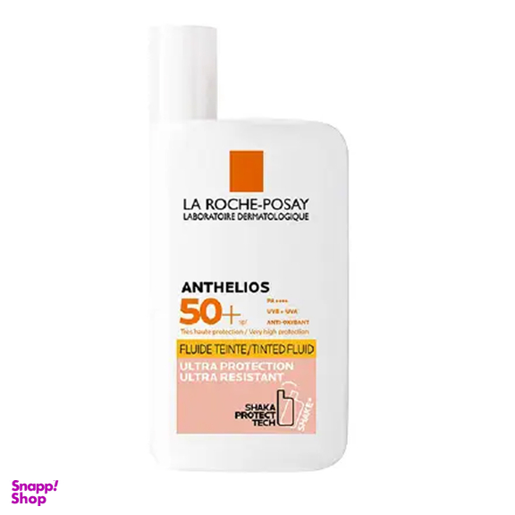فلوئید ضد آفتاب رنگی لاروش پوزای مدل Tinted Fluid با SPF50 حجم 50 میلی لیتر