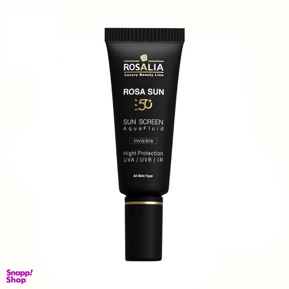 کرم ضد آفتاب بی رنگ رزالیا مدل SPF 50 حجم 40 میلی لیتر