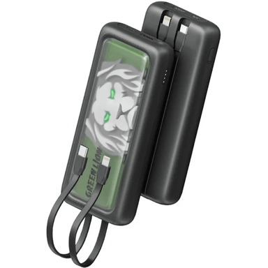 پاوربانک گرین لاین مدل Integrated 36W GL-PB88 ظرفیت 10000 میلی‌ آمپر ساعت