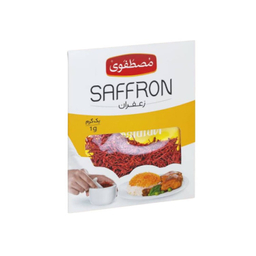 زعفران درجه یک مصطفوی وزن 1 گرم
