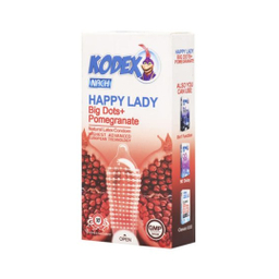 کاندوم ناچ کدکس مدل Happy Lady بسته 10 عددی