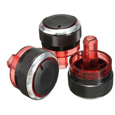 کلید و ولوم بخاری و کولر خودرو چیکال مدل P-514 مناسب پژو 206 بسته 3 عددی