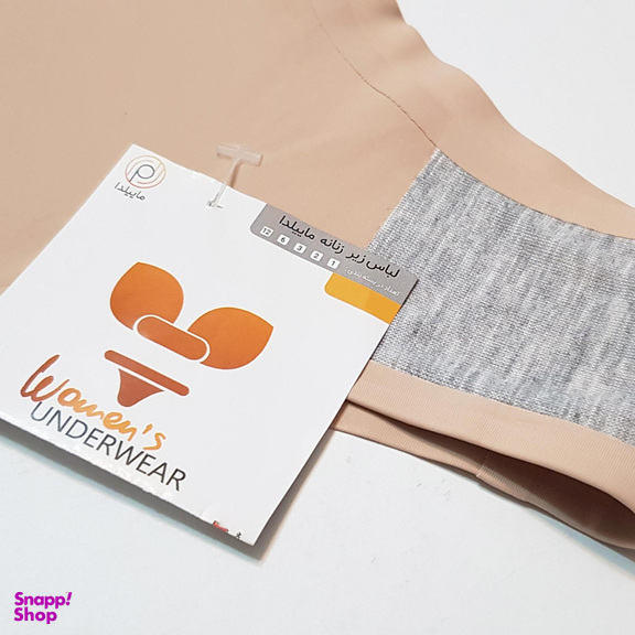 شورت زنانه ماییلدا مدل لیزری کد 5079-602 رنگ کرم