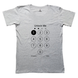 تیشرت آستین کوتاه مردانه به رسم مدل Unlock کد 2306