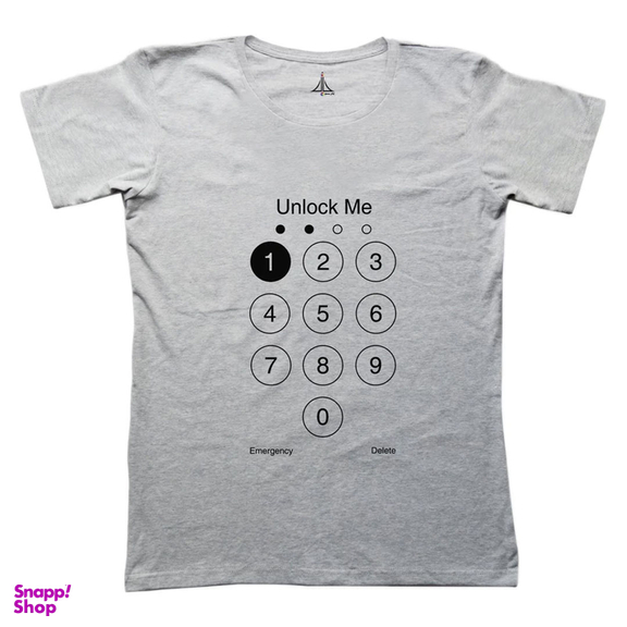 تیشرت آستین کوتاه مردانه به رسم مدل Unlock کد 2306