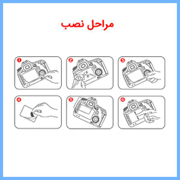 محافظ صفحه نمایش شفاف دوربین تکنو  مدل HyGEL مناسب برای دوربین فیلم برداری گوپرو MAX 360 بسته 3 عددی