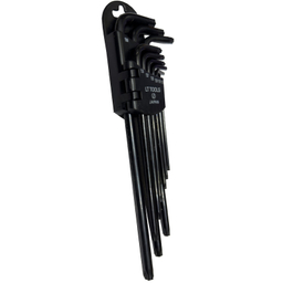 آچار آلن لایت مدل فوق بلند کد SMT-LIGHT-JAPAN--EXTRA LONG-T10-T50 مجموعه 9 عددی