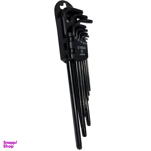 آچار آلن لایت مدل فوق بلند کد SMT-LIGHT-JAPAN--EXTRA LONG-T10-T50 مجموعه 9 عددی