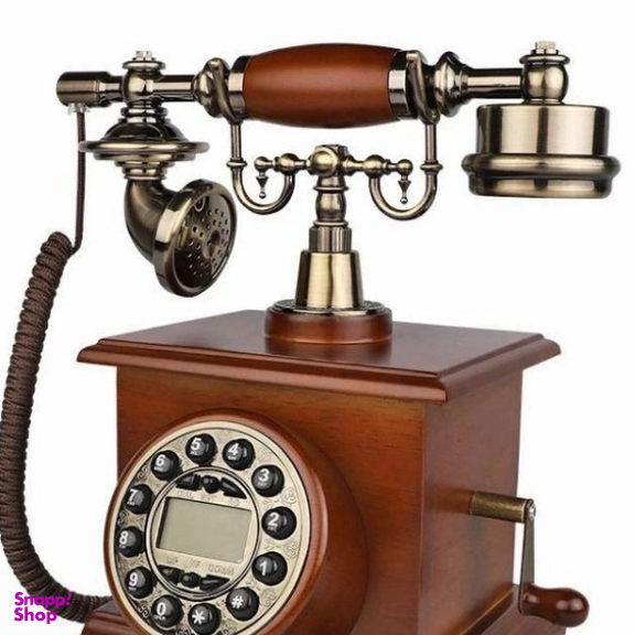 تلفن رومیزی چوبی والتر کد 33