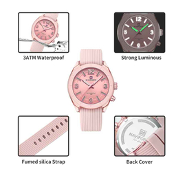 ساعت مچی عقربه ای زنانه نیوی فورس مدل NF7103 P P