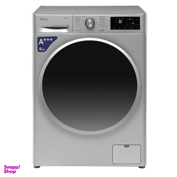 ماشین لباسشویی اتوماتیک جی پلاس مدل GWM-M880W ظرفیت 8 کیلوگرم