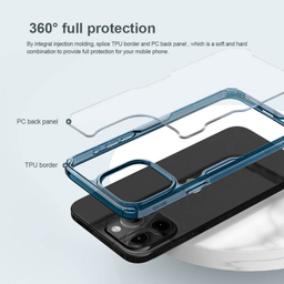 کاور نیلکین مدل Nature TPU Pro مناسب برای گوشی موبایل اپل iPhone 15 Pro Max