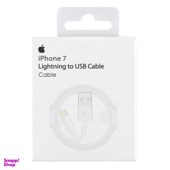کابل شارژر USB به Lightning اپل مدل A1480 طول 1.2 متر