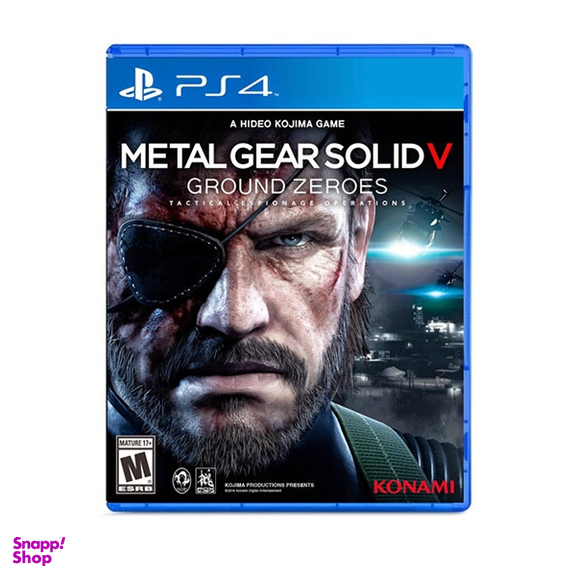 بازی ویدیویی Metal Gear Solid V نسخه Ground Zeroes مناسب کنسول بازی سونی PS4