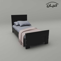 تخت خواب یکنفره اعیان مدل FH363 سایز 200×90 سانتی متر