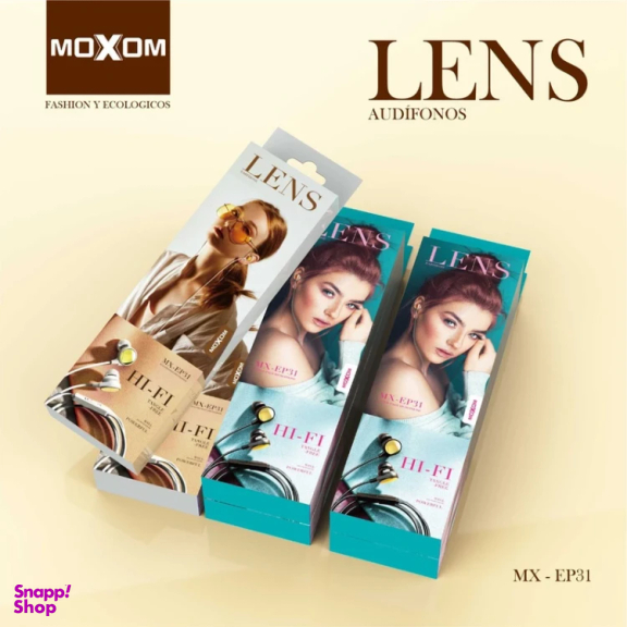 هندزفری باسیم موکسوم مدل LENS MX-EP31 طول 1.2 متر