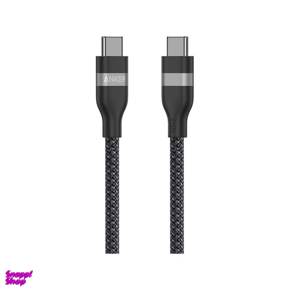 کابل دیتا 240 وات Type-C انکر مدل A82E2 طول 90 سانتی متر