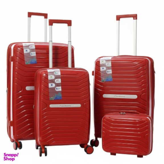چمدان فشن مدل FS Travel 950 کد 950 به همراه کاور مجموعه 4 عددی