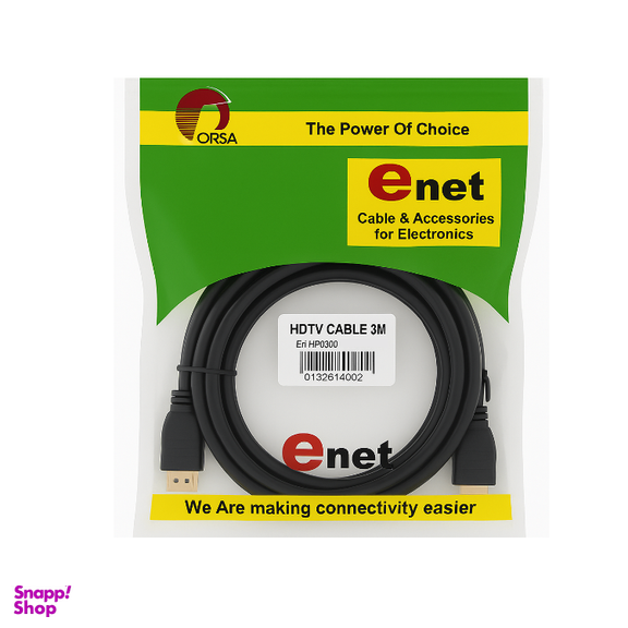 کابل HDMI ای نت مدل HP0300 طول 3 متر