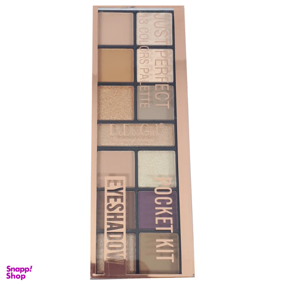 پالت سایه چشم دودو گرل مدل Pocket Kit شماره 02