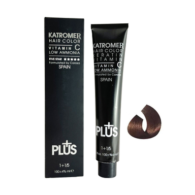 رنگ مو کاترومر شماره 6.751 رنگ بلوند نسکافه ای تیره حجم 100 میلی لیتر