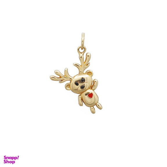 آویز گردنبند طلا ۷۵۰ عیار زنانه سی دا مهر مدل گوزن