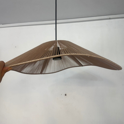 لوستر بافتنی نورهام مدل مکرومه کنفی دفرمه ۵۰