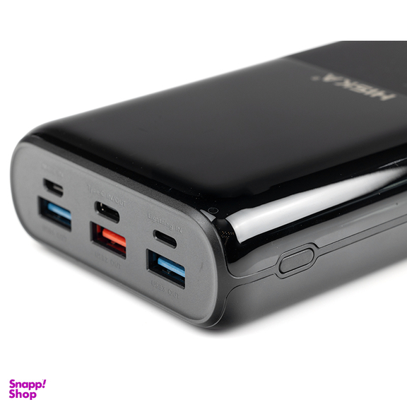 پاوربانک هیسکا مدل HP-310PD ظرفیت 30000 میلی آمپر ساعت