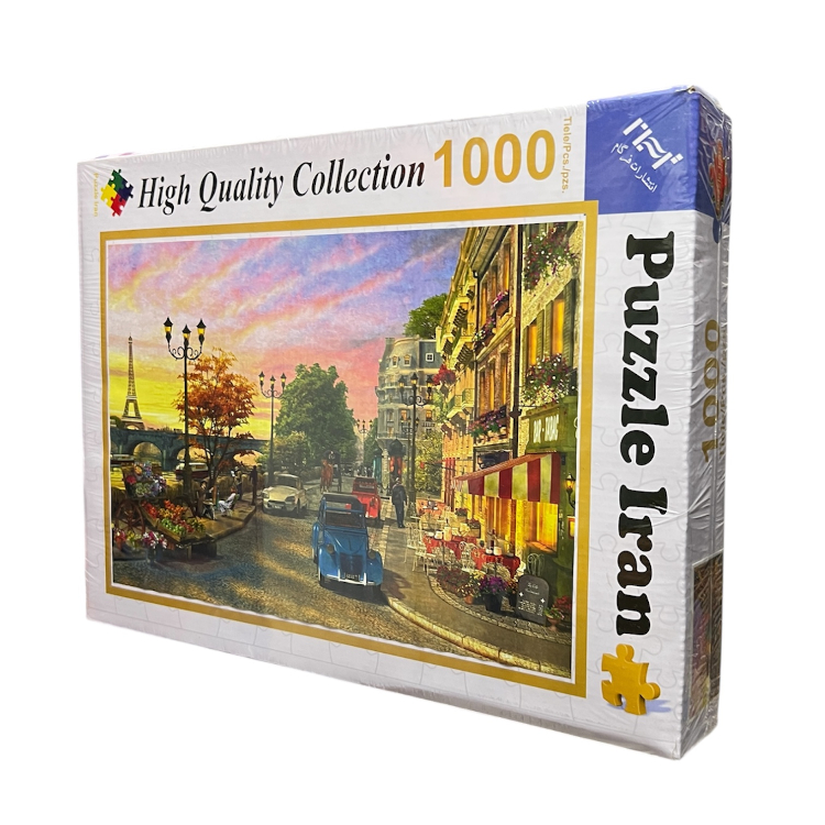 پازل 1000 تکه پازل ایران طرح خیابان پاریس کد 102110-71