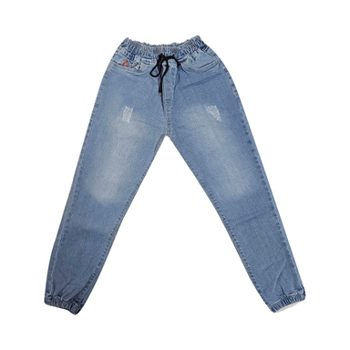 شلوار لی مدل کمر کش کد 01