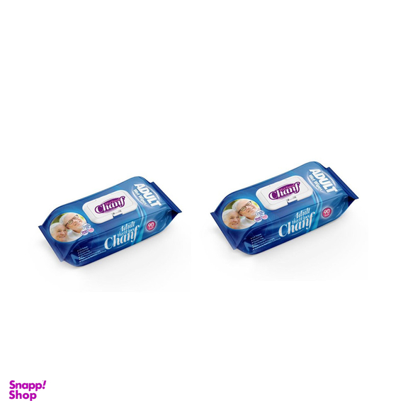 دستمال مرطوب چانف مدل adult 90 مجموعه 2 عددی