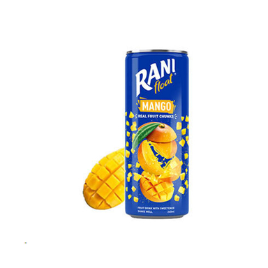 آبمیوه قوطی با طعم انبه رانی حجم 250 میلی لیتر
