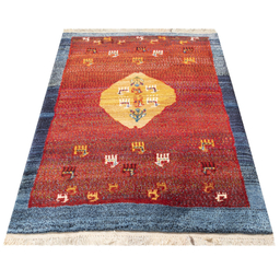 گبه دستباف سی پرشیا کد 129265 سایز 155×117 سانتی‌ متر