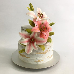 ست کاتر و وینر فوندانت به گز مدل گل آلسترومریا مجموعه 6 عددی