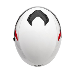 کلاه کاسکت بدون فک فلش مدل 852 glossy red-white