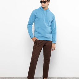 هودی مردانه ال سی وایکیکی مدل آستر پلار بیسیک