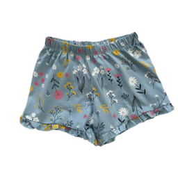 ست تیشرت و شلوارک راحتی دخترانه کد 0111002