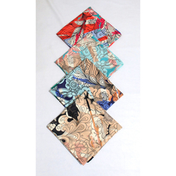 روسری زنانه آنالیا مدل ابریشم مزونی کد 9071