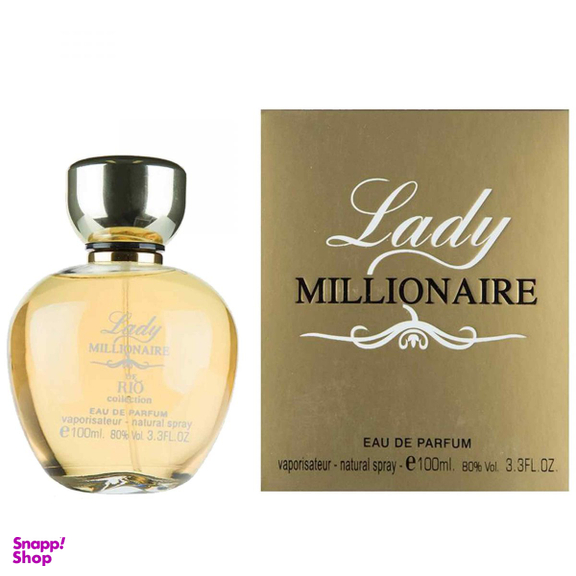 ادوپرفیوم زنانه ریو کالکشن مدل Lady Millionaire