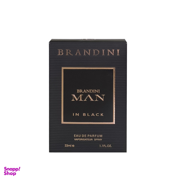 عطر جیبی مردانه برندینی مدل Bvlgari Man in black حجم 33 میلی لیتر