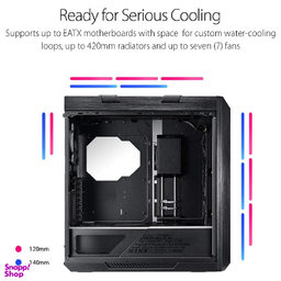 کیس مخصوص بازی ایسوس مدل Asus GX601 ROG Strix Helios