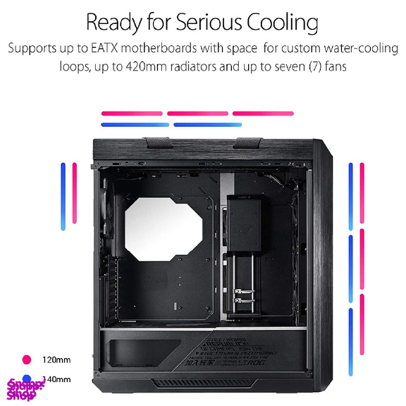 کیس مخصوص بازی ایسوس مدل Asus GX601 ROG Strix Helios