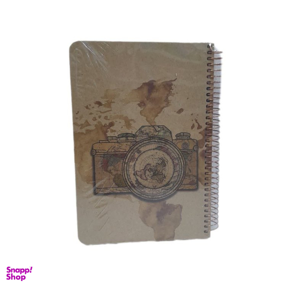 دفترچه یاداشت خط دار ۷۰ برگ سویل طرح دوربین کد 804