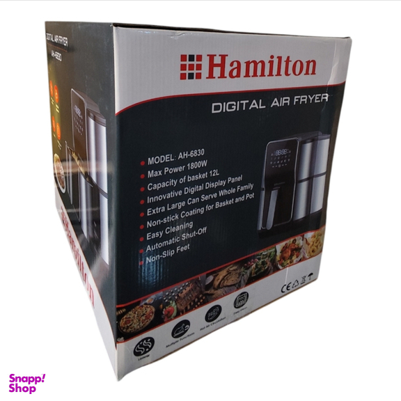 سرخ کن همیلتون کد RAGA 6830 گنجایش 12 لیتر