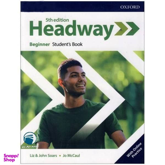کتاب Headway Beginner 5th Edition اثر Jo McCaul john and Liz soars انتشارات دنیای زبان