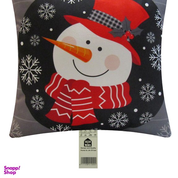 کاور کوسن هوم اند لایف مدل پاپریک طرح آدم برفی