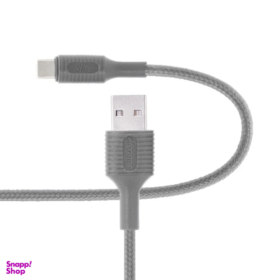 کابل تبدیل USB به Type-C شی کاریزما مدل صبا طول 1.2 متر
