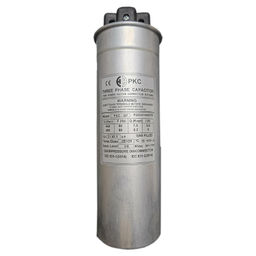 خازن سه فاز سیلندری مدل PKC 440V 7.5 KVAR