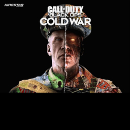 ماوس پد مخصوص بازی کینگ استار مدل KPM42 طرح COLD WAR