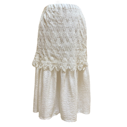 دامن زنانه صدف کد 053 رنگ سفید